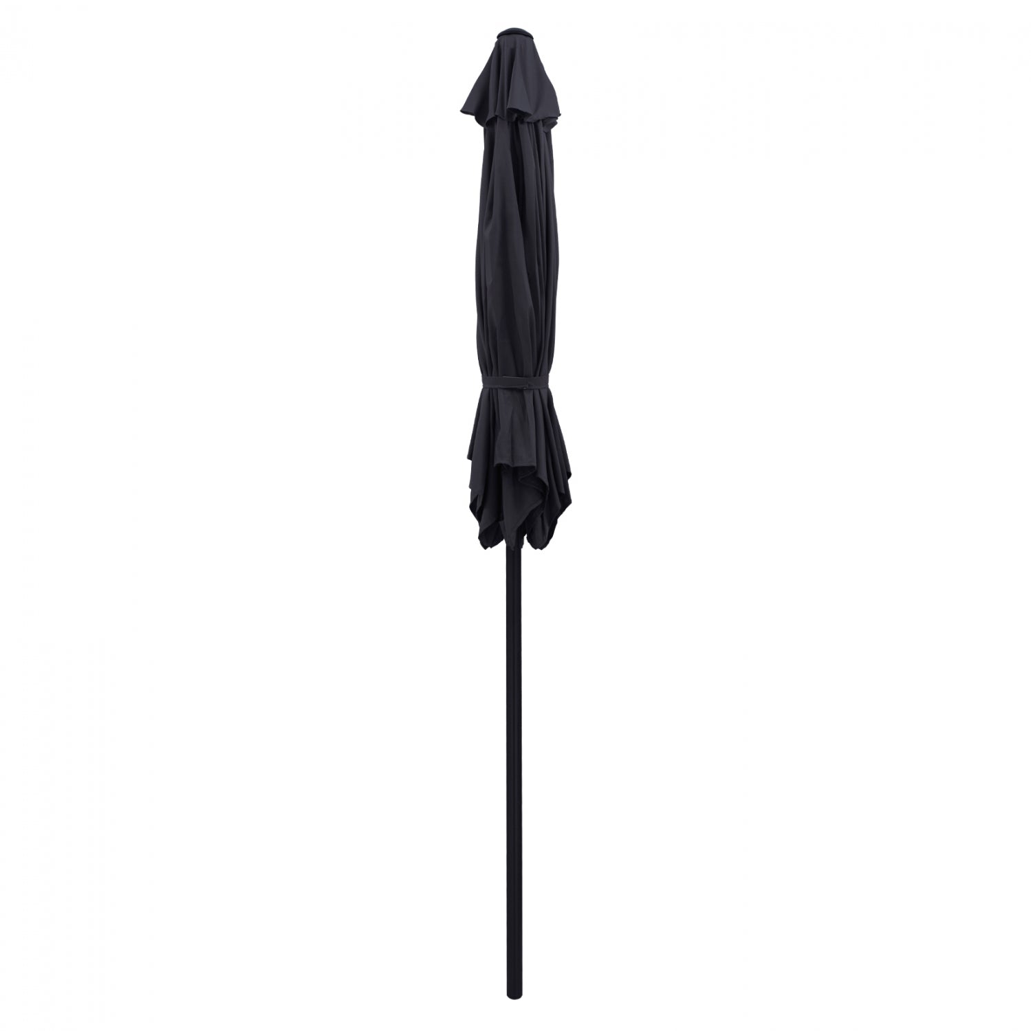 ALUMINUM UMBRELLA 2.50M WITH 6 RADIES GRAY CLOTH HM6030.10