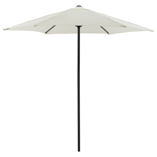 ALUMINUM UMBRELLA HM6030.02 ECRU- GRAY Φ250x236 cm.