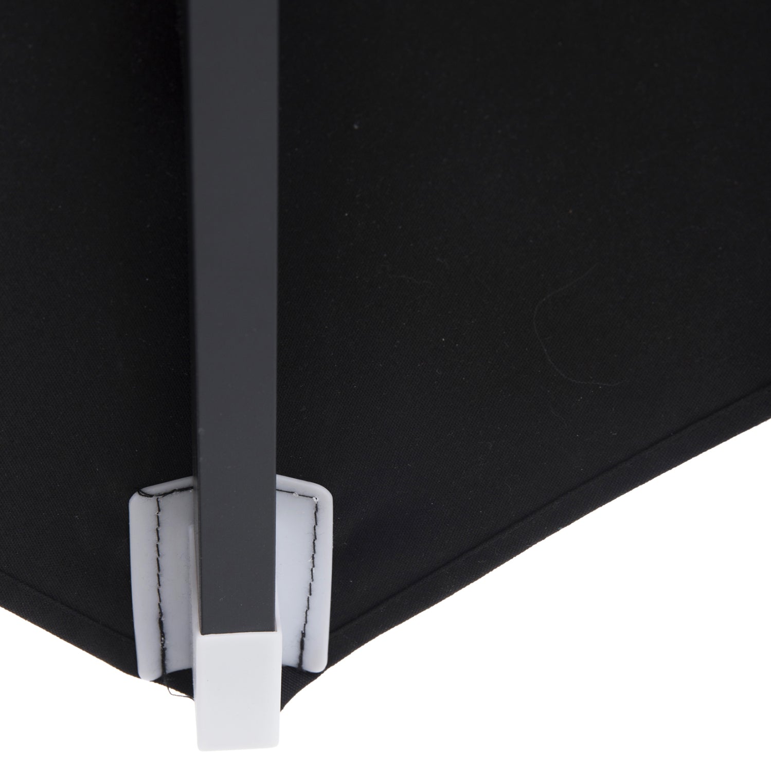 Professional Umbrella ALU 2.20x2.20 Black Fabric Acrylic 8rays HM6013.03