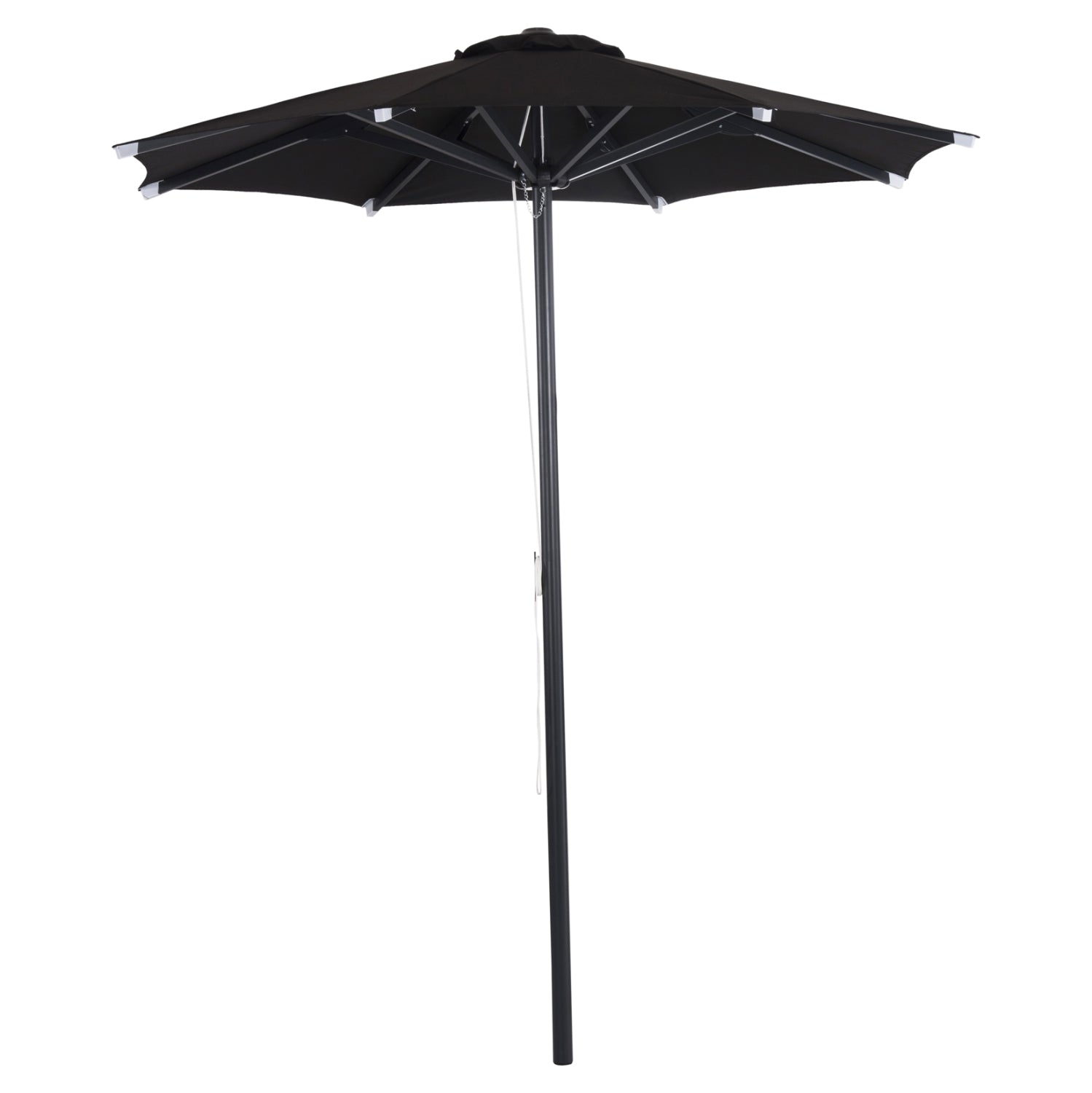 Professional Umbrella Alu Diameter 2.20m Aluminum Black Acrylic fabric HM6028.03