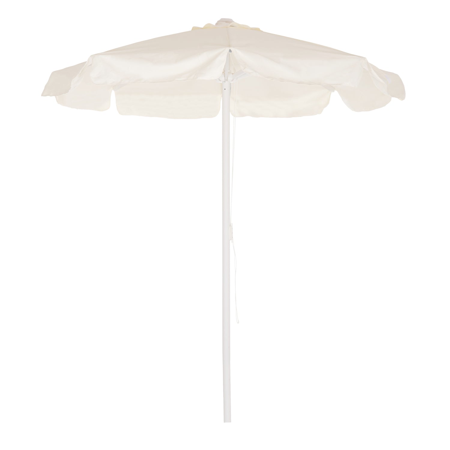 Professional umbrella REGGIE Alu D2.20x2.50m Cream color HM6012