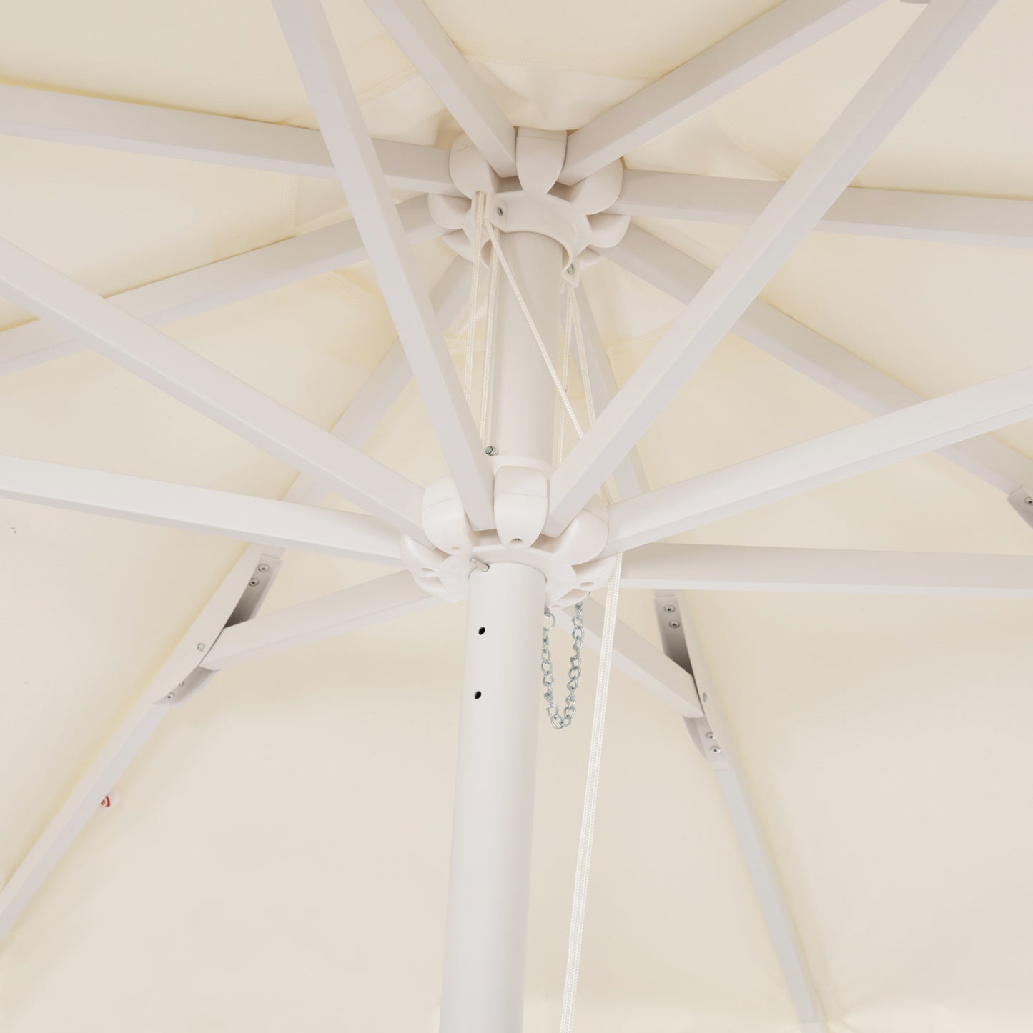Professional umbrella REGGIE Alu D2.20x2.50m Cream color HM6012