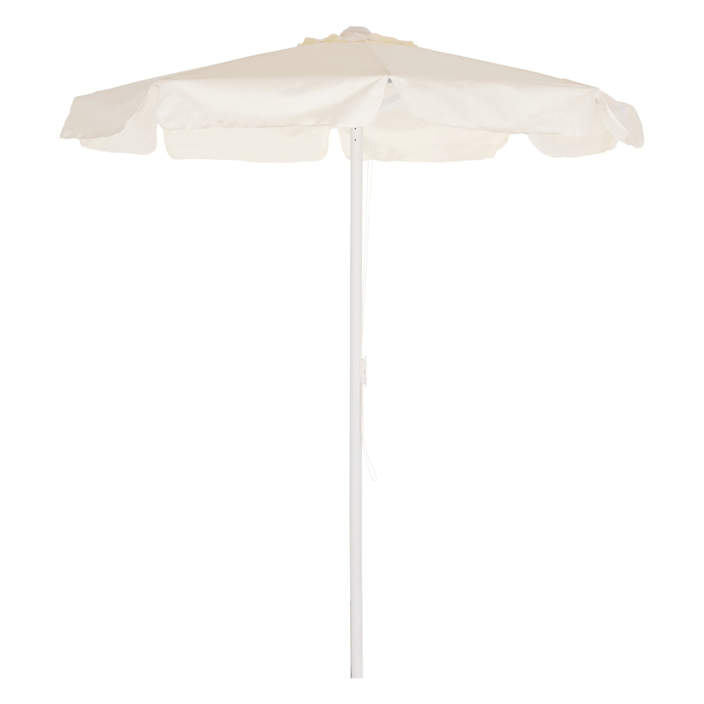 Professional umbrella REGGIE Alu D2.20x2.50m Cream color HM6012