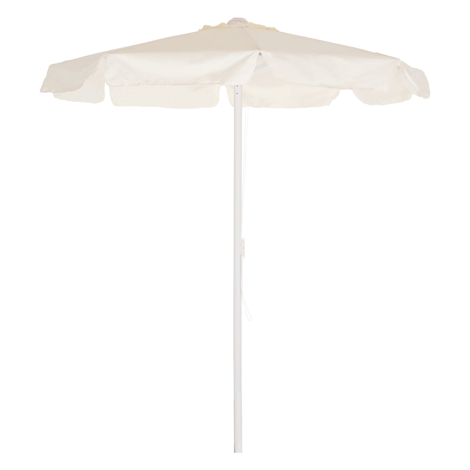 Professional umbrella REGGIE Alu D2.20x2.50m Cream color HM6012