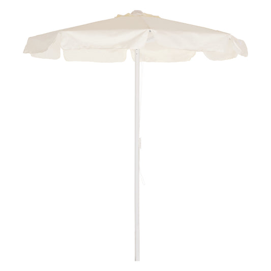 Professional umbrella REGGIE Alu D2.20x2.50m Cream color HM6012