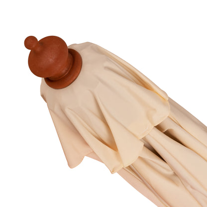 Professional umbrella 3m with wooden frame HM6020 Beige