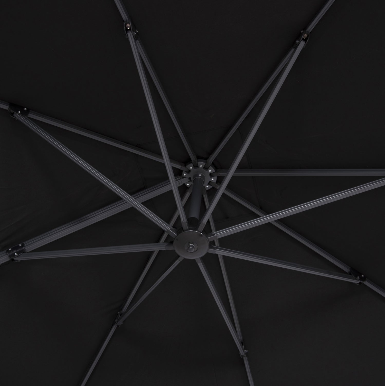 Hanging Umbrella SHADER HM6025.03 3x3 360 degree Acrylic Fabric