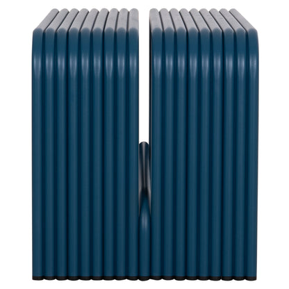 BENCH 2-SEATER SERIES INTREPID HM6327.08 ALUMINUM IN BLUE 109,5x37x42Hcm.