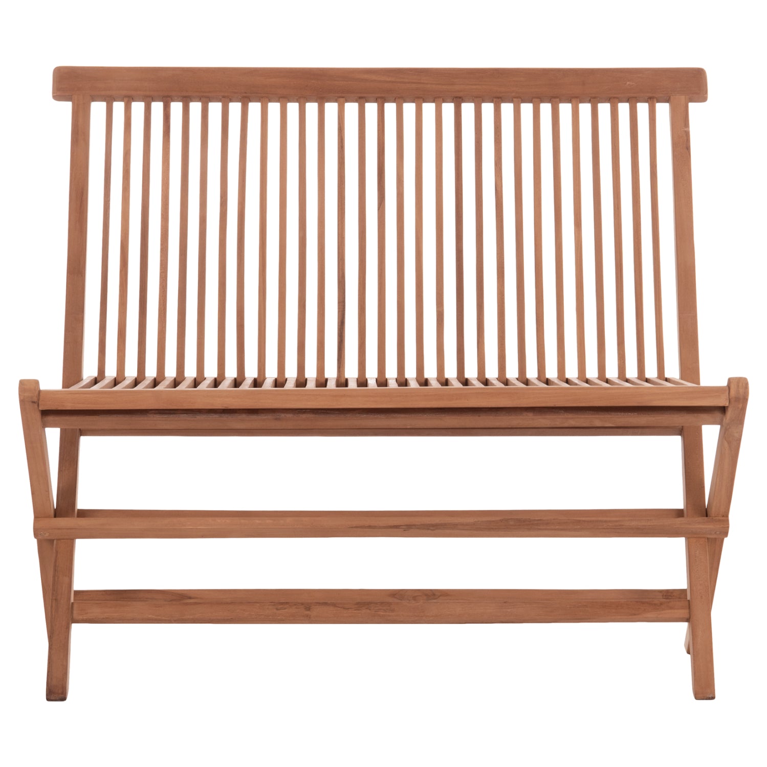BENCH KENDALL HM18128 FOLDABLE MADE OF TEAK WOOD IN NATURAL COLOR 100x47x89Hcm.