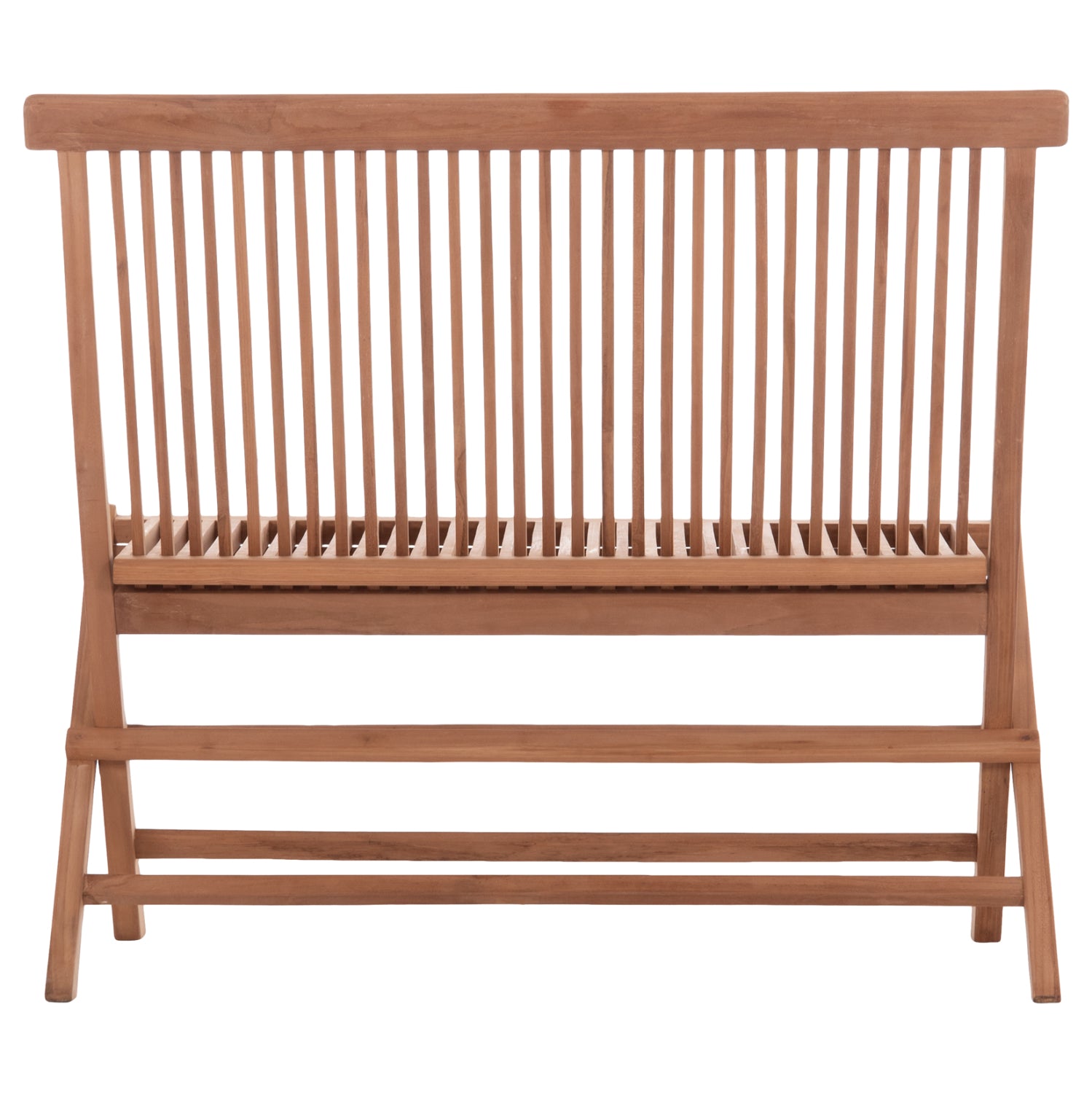 BENCH KENDALL HM18128 FOLDABLE MADE OF TEAK WOOD IN NATURAL COLOR 100x47x89Hcm.