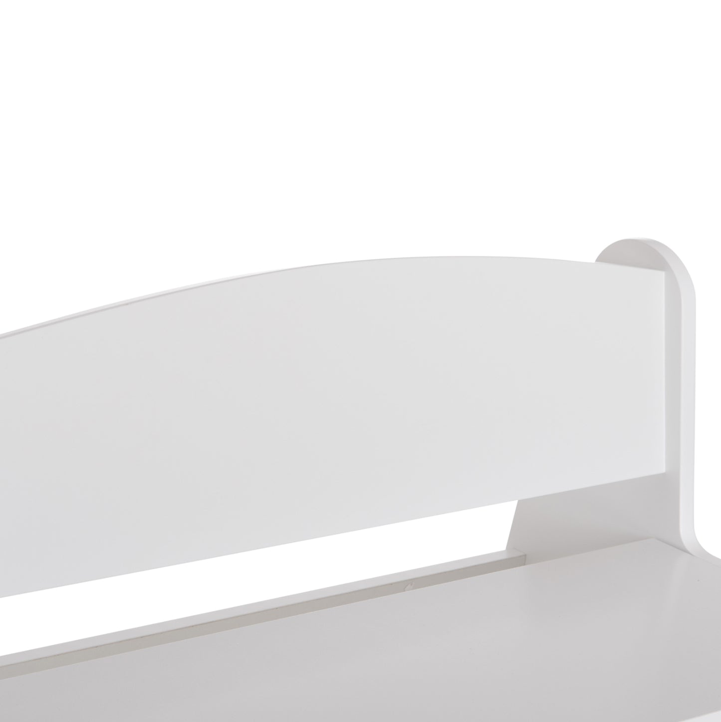 KIDS' BENCH WITH STORAGE RICKI HM18342.03 MDF & PLYWOOD IN WHITE 63x43x47Hcm.