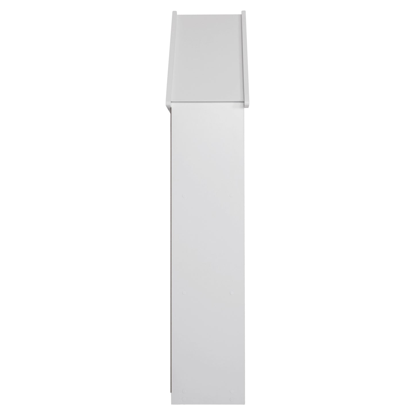 KIDS' BOOKCASE DREY HM18229.01 MELAMINE WHITE 104x30x170Hcm.