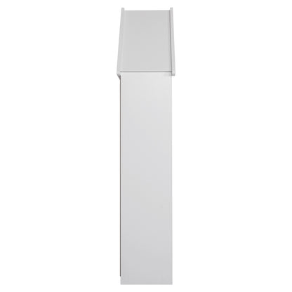 KIDS' BOOKCASE DREY HM18229.01 MELAMINE WHITE 104x30x170Hcm.