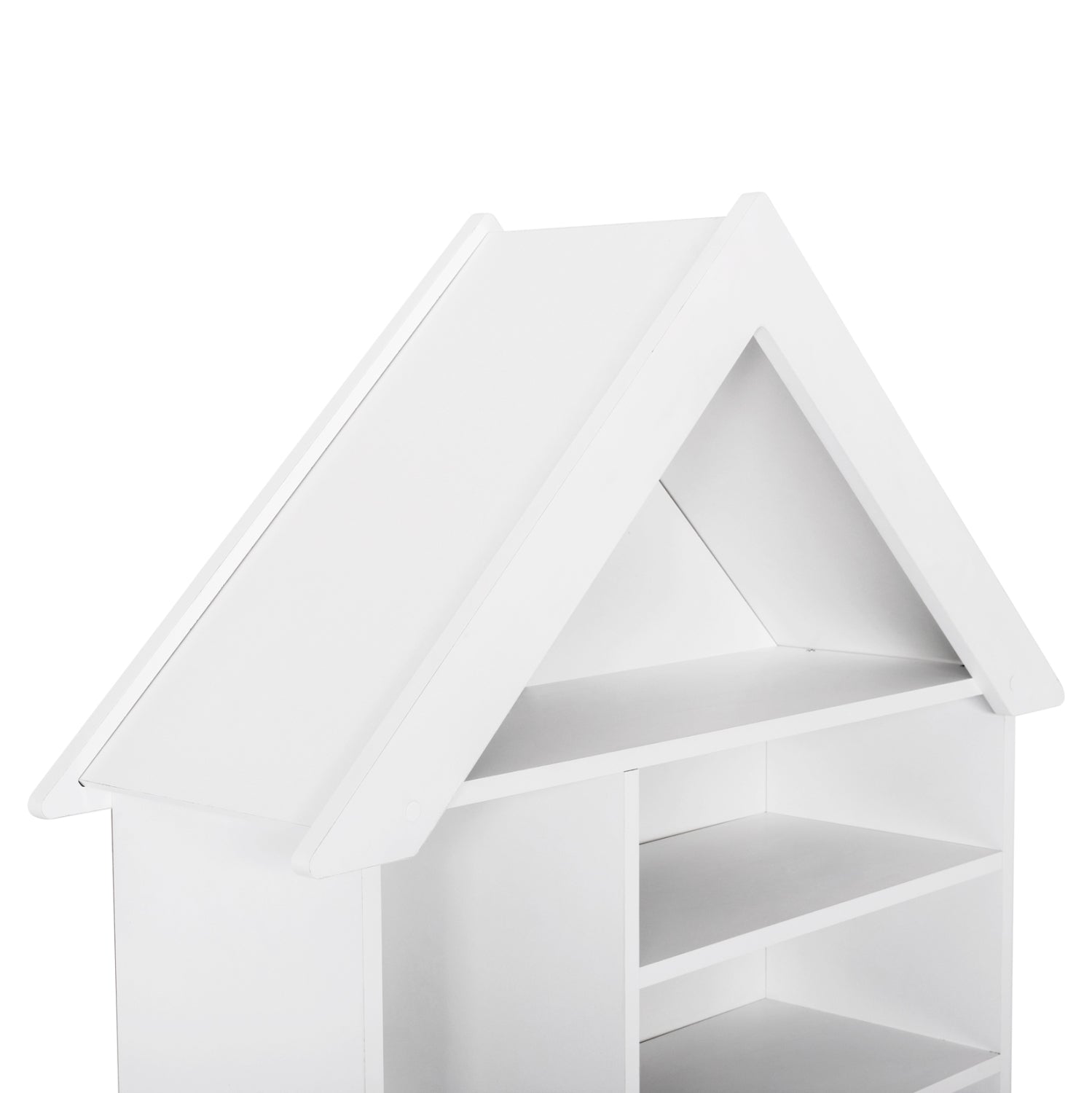 KIDS' BOOKCASE DREY HM18229.01 MELAMINE WHITE 104x30x170Hcm.