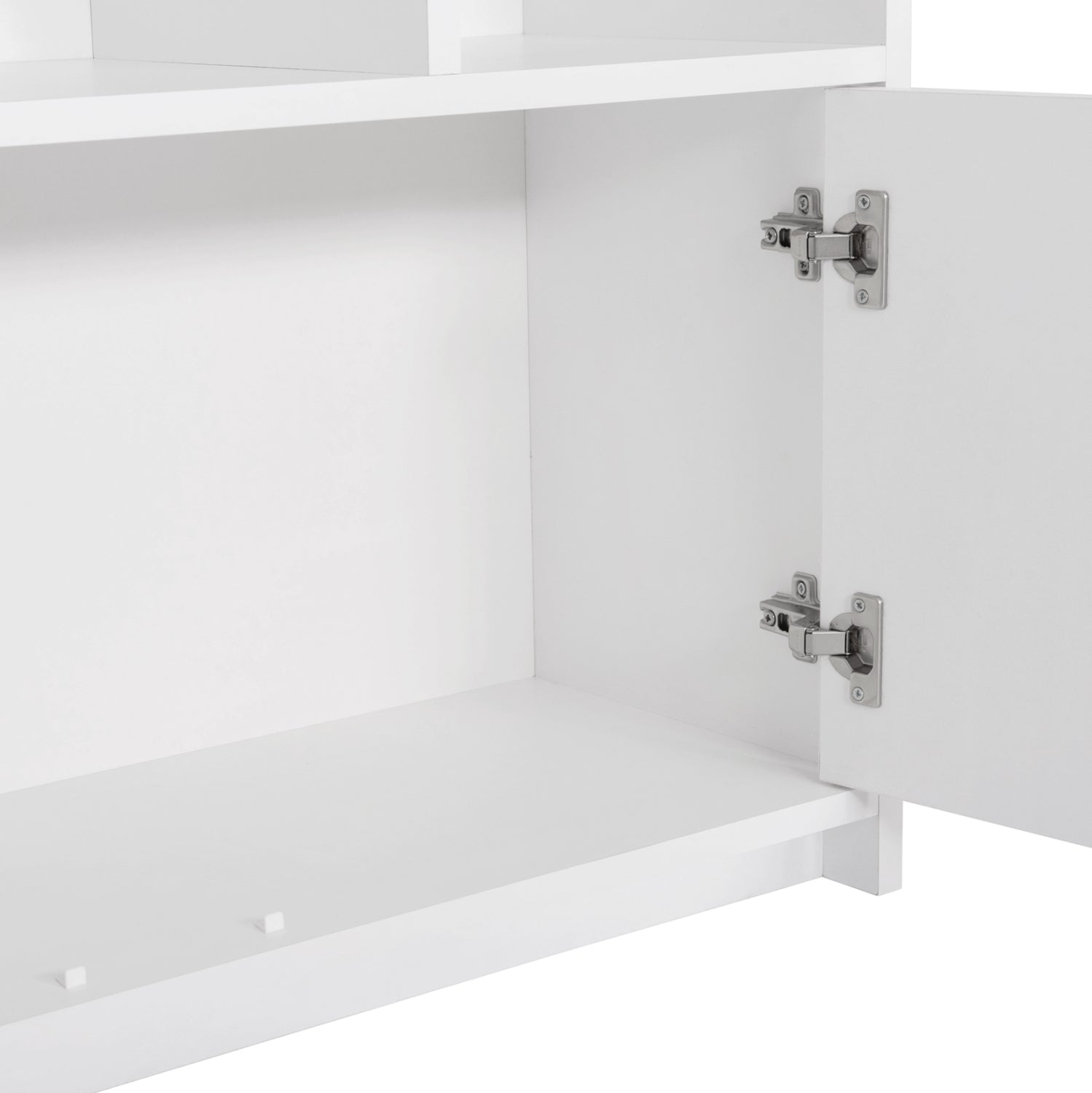 KIDS' BOOKCASE DREY HM18229.01 MELAMINE WHITE 104x30x170Hcm.