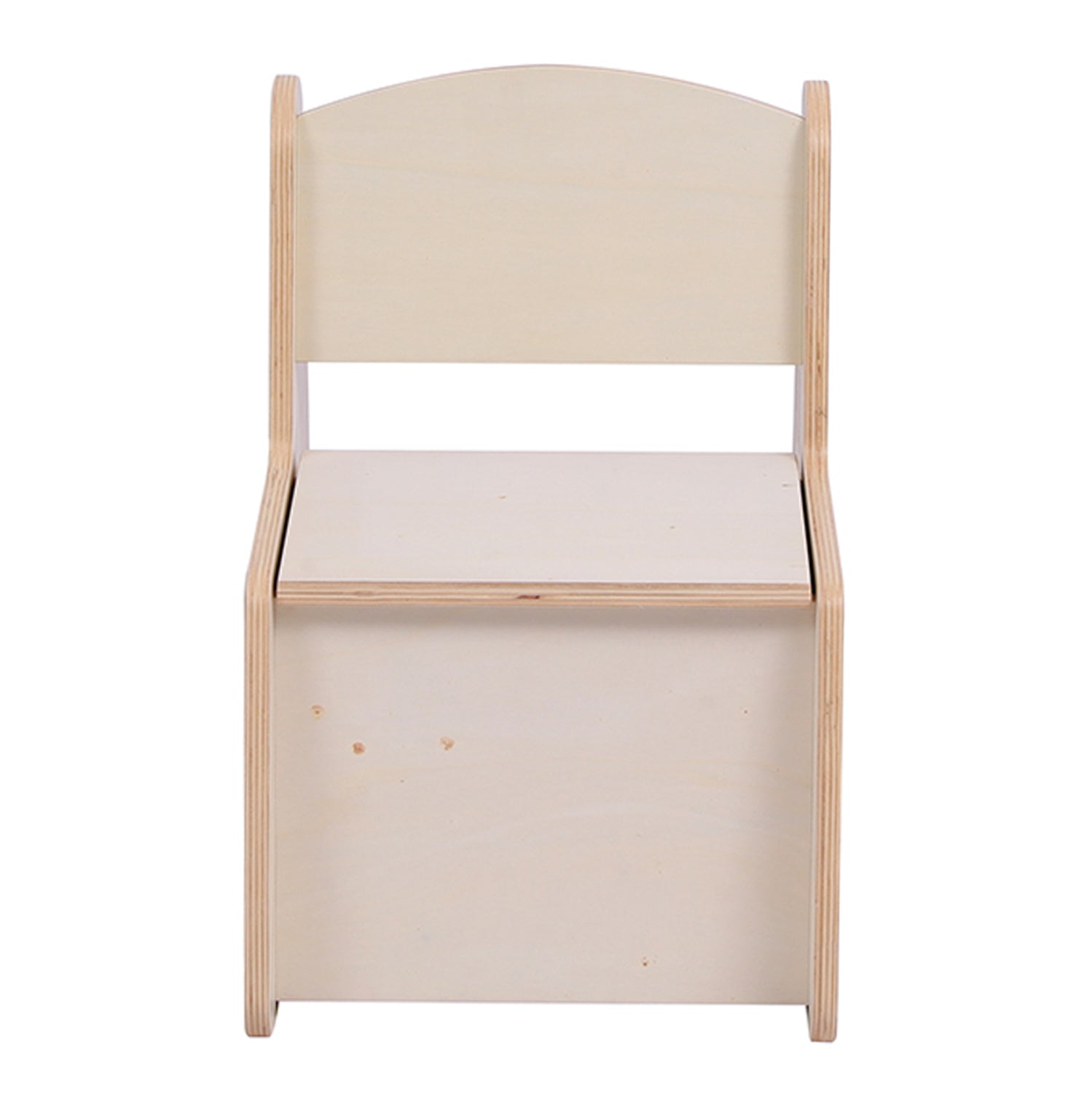 KID'S CHAIR WITH STORAGE SPACE RICKI HM18343.01 PLYWOOD/MDF IN NATURAL 33x43x47Hcm