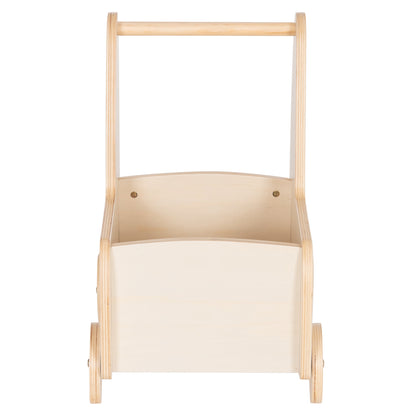 KIDS' STROLLER/CART RICKI HM18341.01 MDF & PLYWOOD IN NATURAL 33x45x50Hcm.