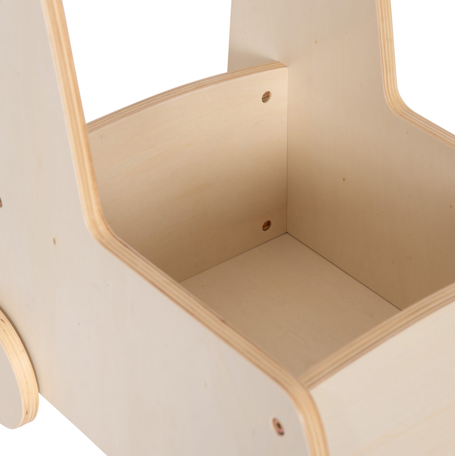 KIDS' STROLLER/CART RICKI HM18341.01 MDF & PLYWOOD IN NATURAL 33x45x50Hcm.