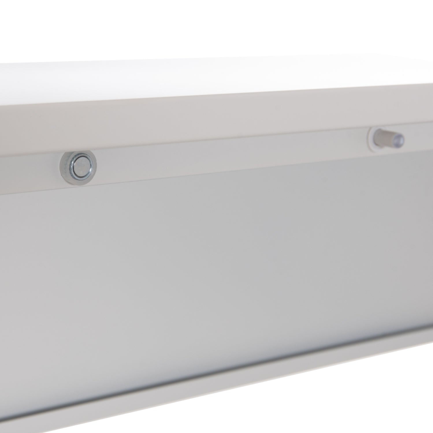 SHOE CABINET STARK HM6633.02 METAL IN WHITE--3 MAGNETIC DOORS 71x15x103Hcm.