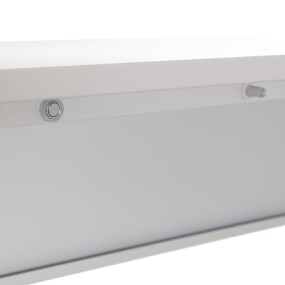 SHOE CABINET STARK HM6633.02 METAL IN WHITE--3 MAGNETIC DOORS 71x15x103Hcm.