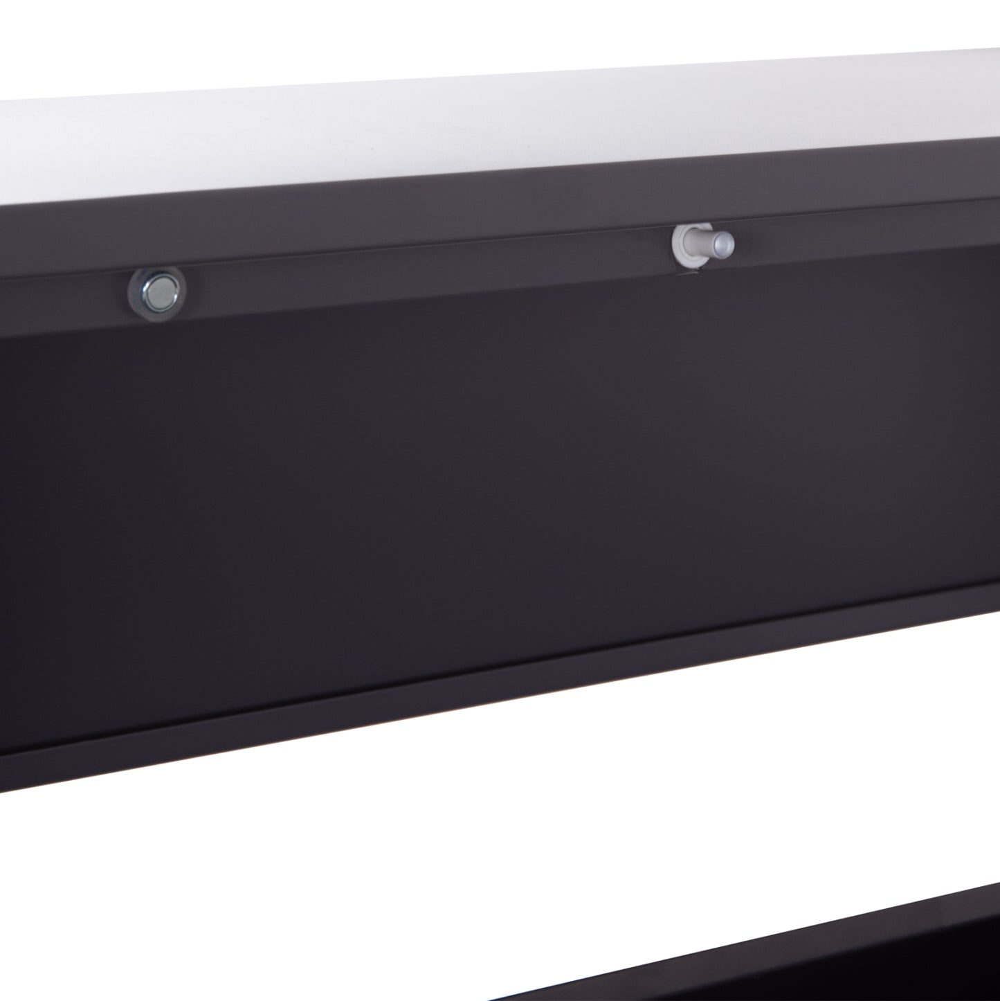 SHOE CABINET STARK HM6633.03 METAL IN ANTHRACITE--3 MAGNETIC DOORS 71x15x103Hcm.