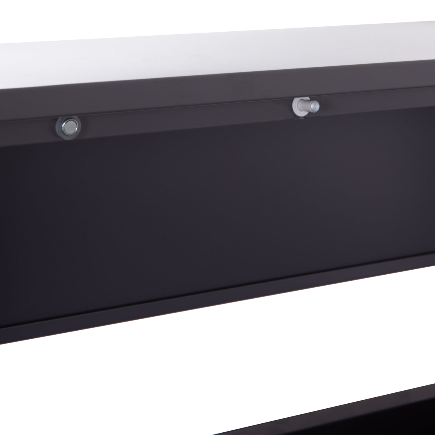 SHOE CABINET STARK HM6633.03 METAL IN ANTHRACITE--3 MAGNETIC DOORS 71x15x103Hcm.