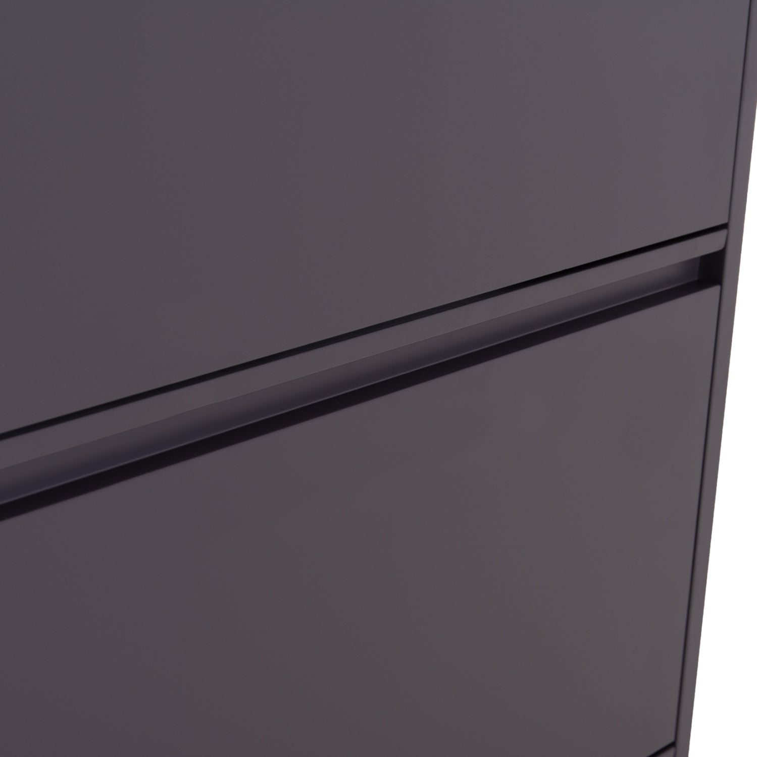 SHOE CABINET STARK HM6633.03 METAL IN ANTHRACITE--3 MAGNETIC DOORS 71x15x103Hcm.