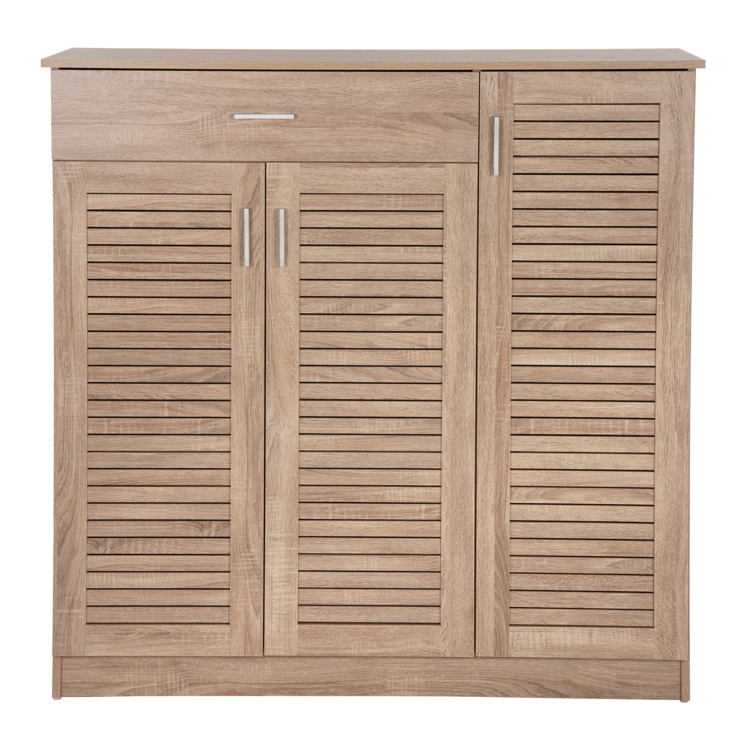 SHOE CABINET PROBY HM9607.02 MELAMINE IN SONOMA 120x37,5x121,5Hcm.