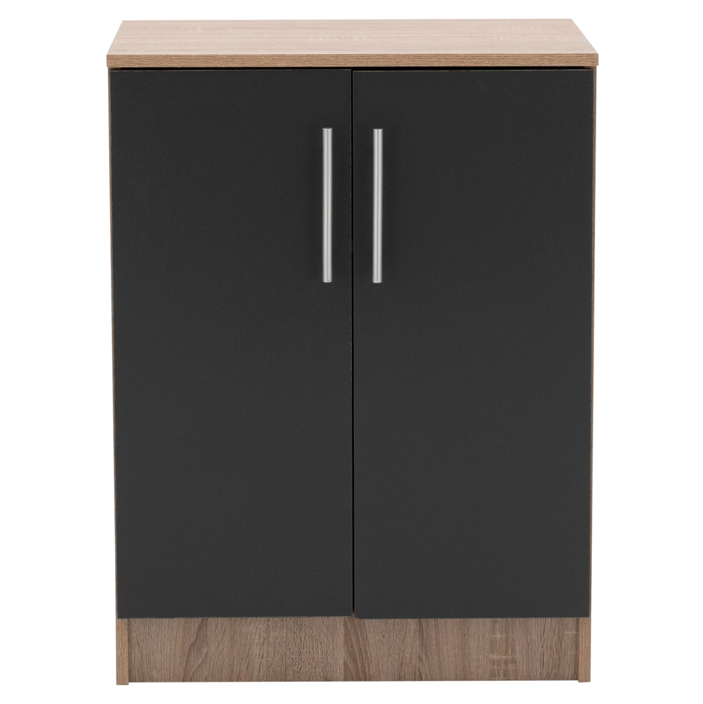 Shoe cabinet wooden HM2206.04 Sonama Grey 60x40,5x80 cm.