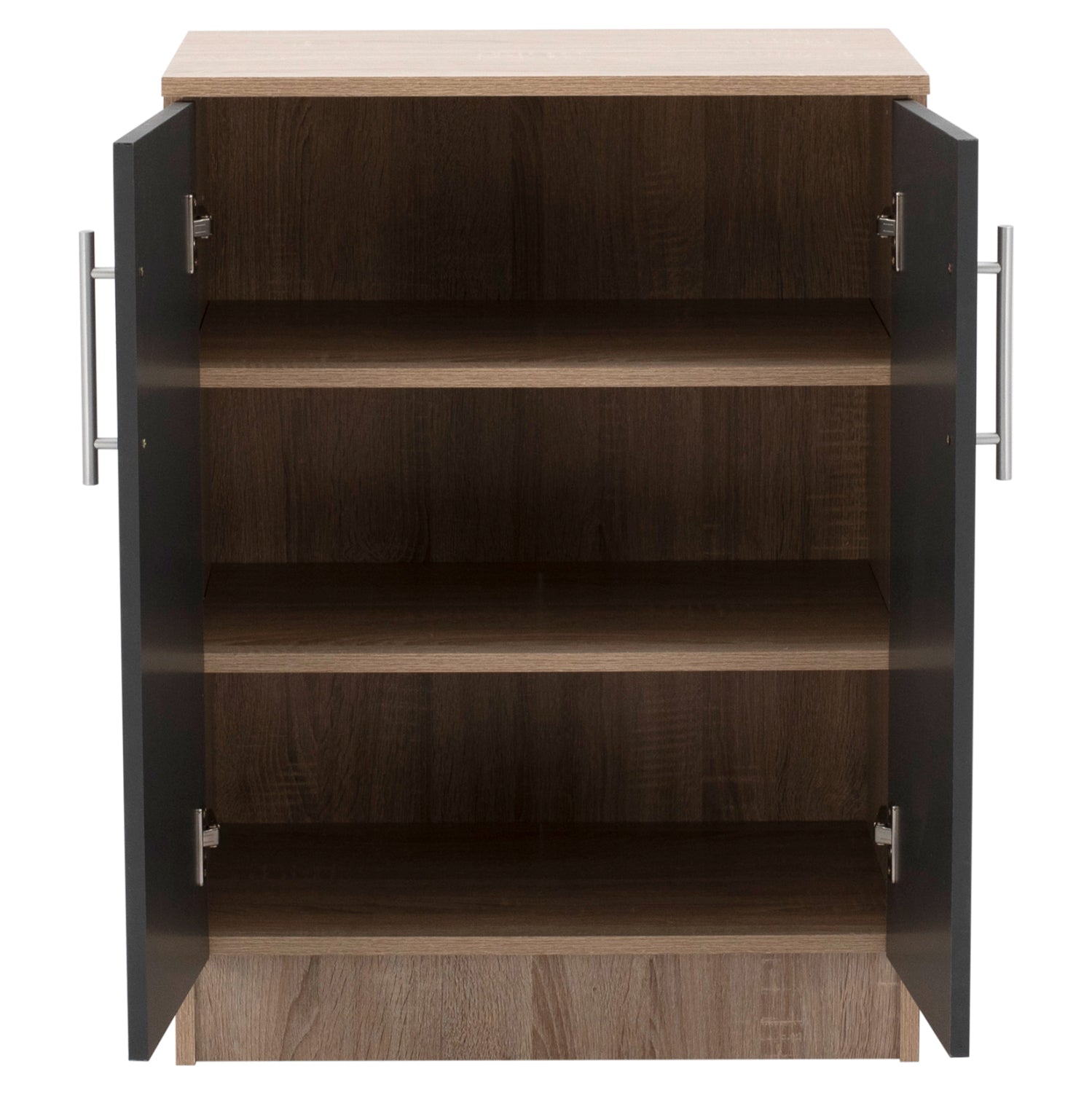 Shoe cabinet wooden HM2206.04 Sonama Grey 60x40,5x80 cm.