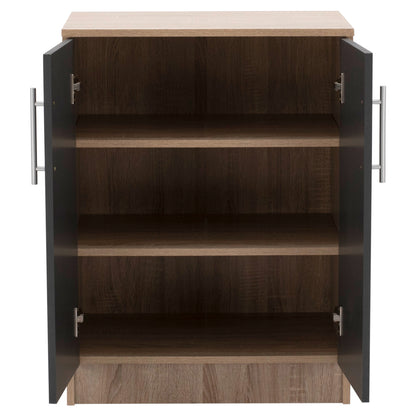 Shoe cabinet wooden HM2206.04 Sonama Grey 60x40,5x80 cm.