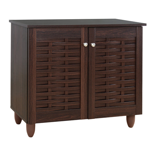 Shoe Cabinet Wooden HM2208.01 Wenge 77x34x67.5Hcm.