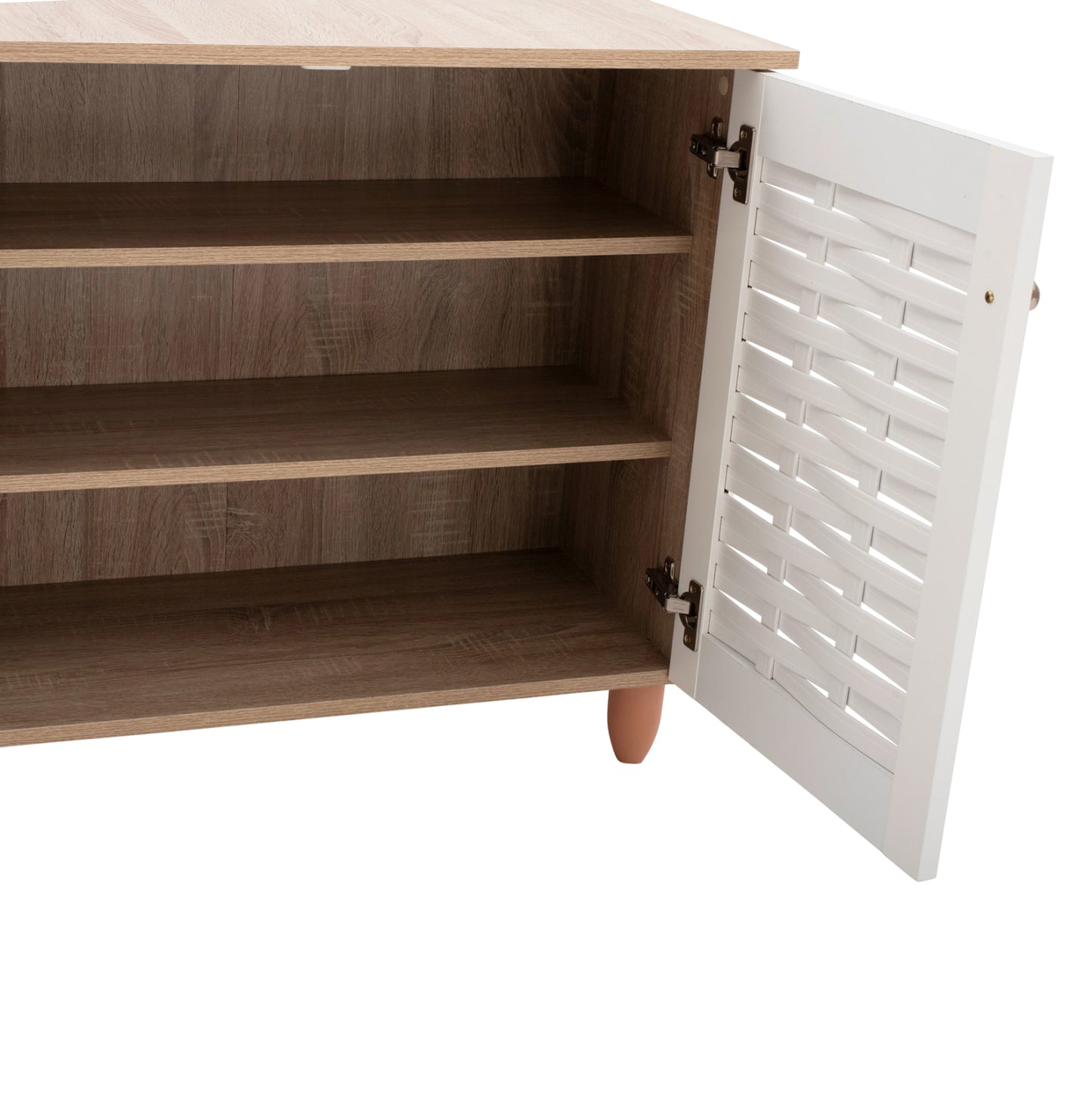 SHOE RACK HM2208.06 SONAMΑ-WHITE 77Χ34Χ67,5 cm.