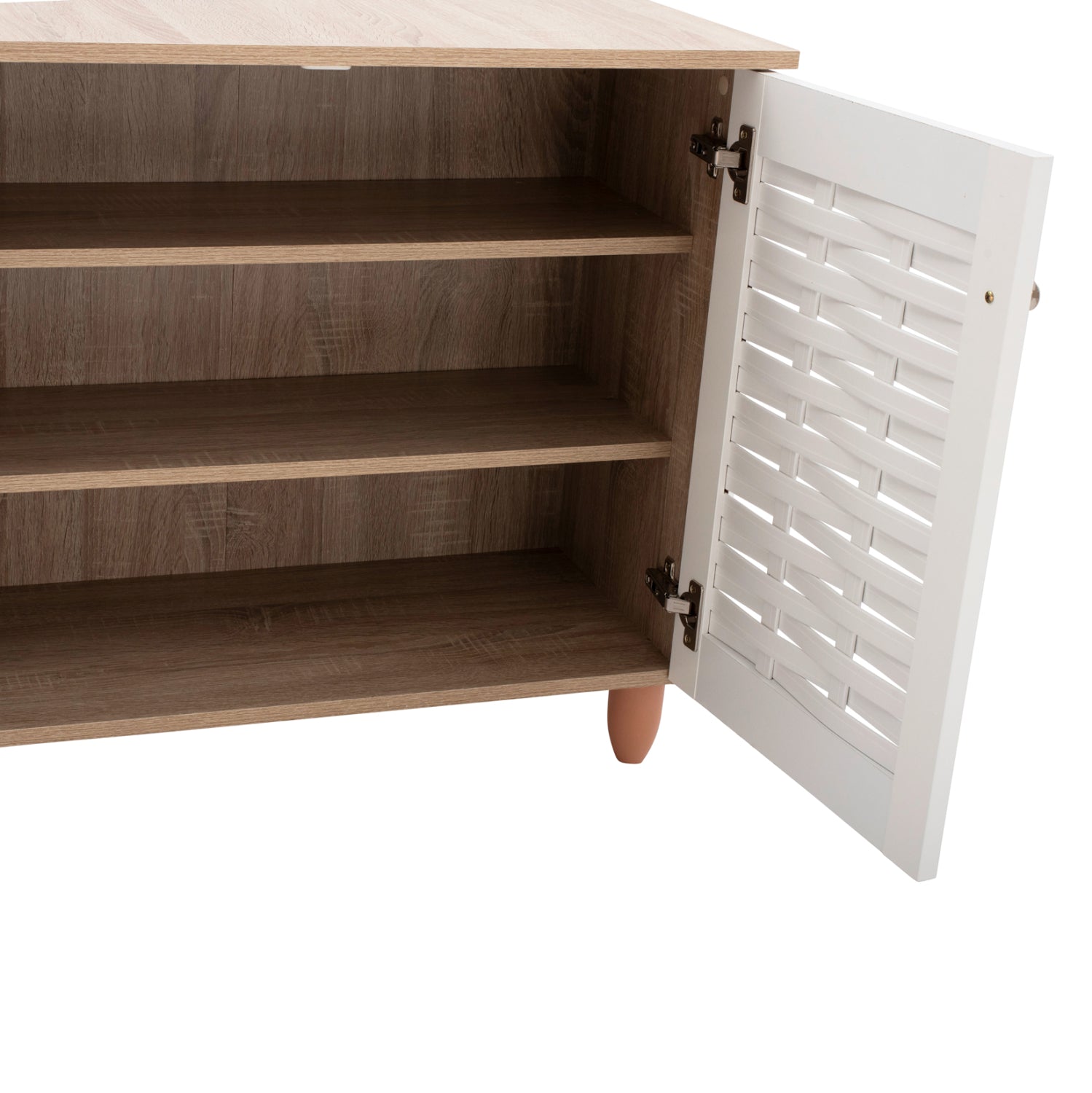 SHOE RACK HM2208.06 SONAMΑ-WHITE 77Χ34Χ67,5 cm.