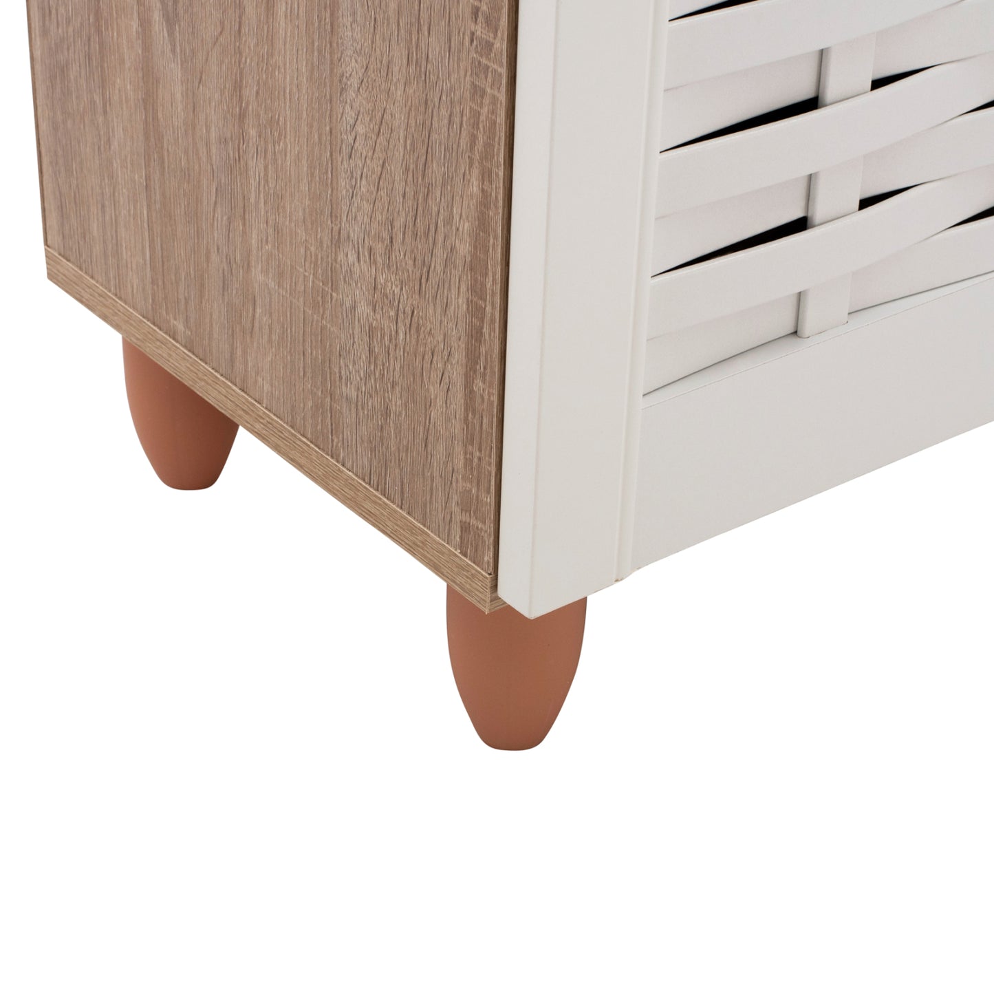 SHOE RACK HM2208.06 SONAMΑ-WHITE 77Χ34Χ67,5 cm.