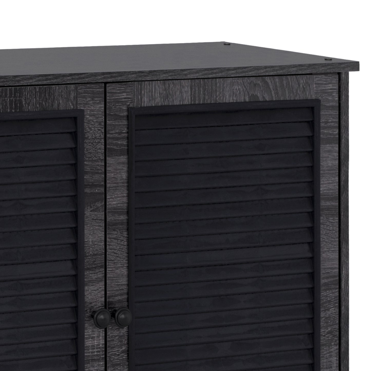 Shoe Cabinet wooden HM2266.01 Grey Color 76.5x30x68.5