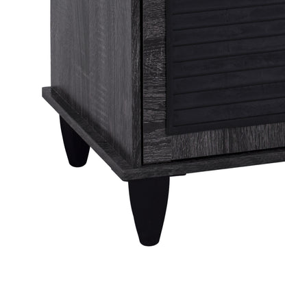 Shoe Cabinet wooden HM2266.01 Grey Color 76.5x30x68.5