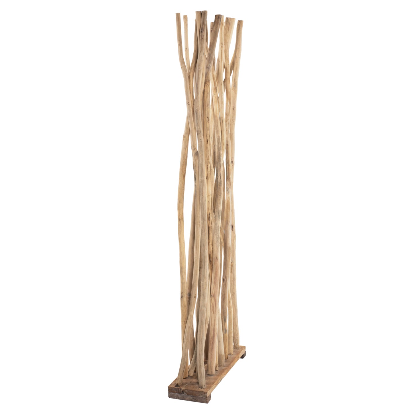 ROOM DIVIDER ΗΜ9371 TEAK BRANCH NATURAL 60x20x181H