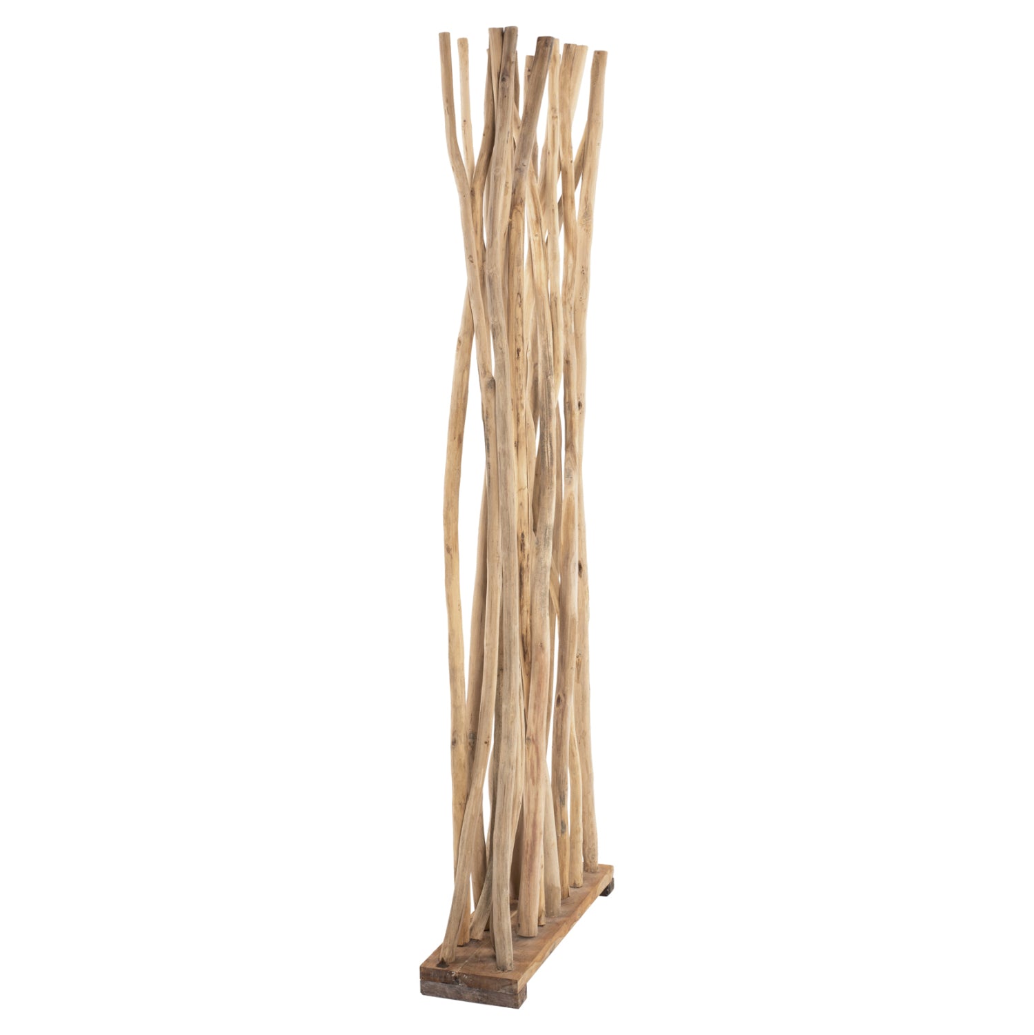 ROOM DIVIDER ΗΜ9371 TEAK BRANCH NATURAL 60x20x181H