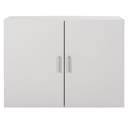 UPPER CABINET FOR 2-LEAF WARDROBE JASLYN HM350.05 MELAMINE IN WHITE 80,2x42x60Hcm.