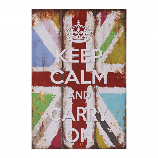 Canvas Keep Calm HM7154.03 60X90X2.5 cm.