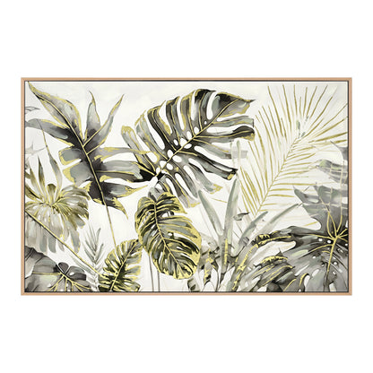 WALL PAINTING TROPICO ΗΜ4541 BEIGE PS FRAME-PRINTED CANVAS 102x4,5x72Hcm.