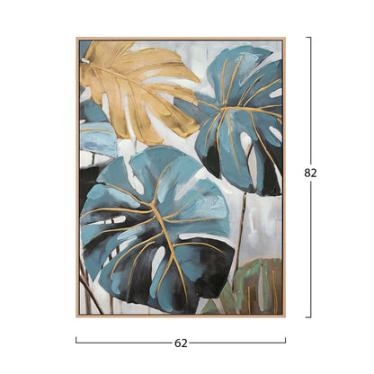 WALL PAINTING TROPICO HM4542 BEIGE PS FRAME-PRINTED CANVAS 62x4,5x82Hcm.