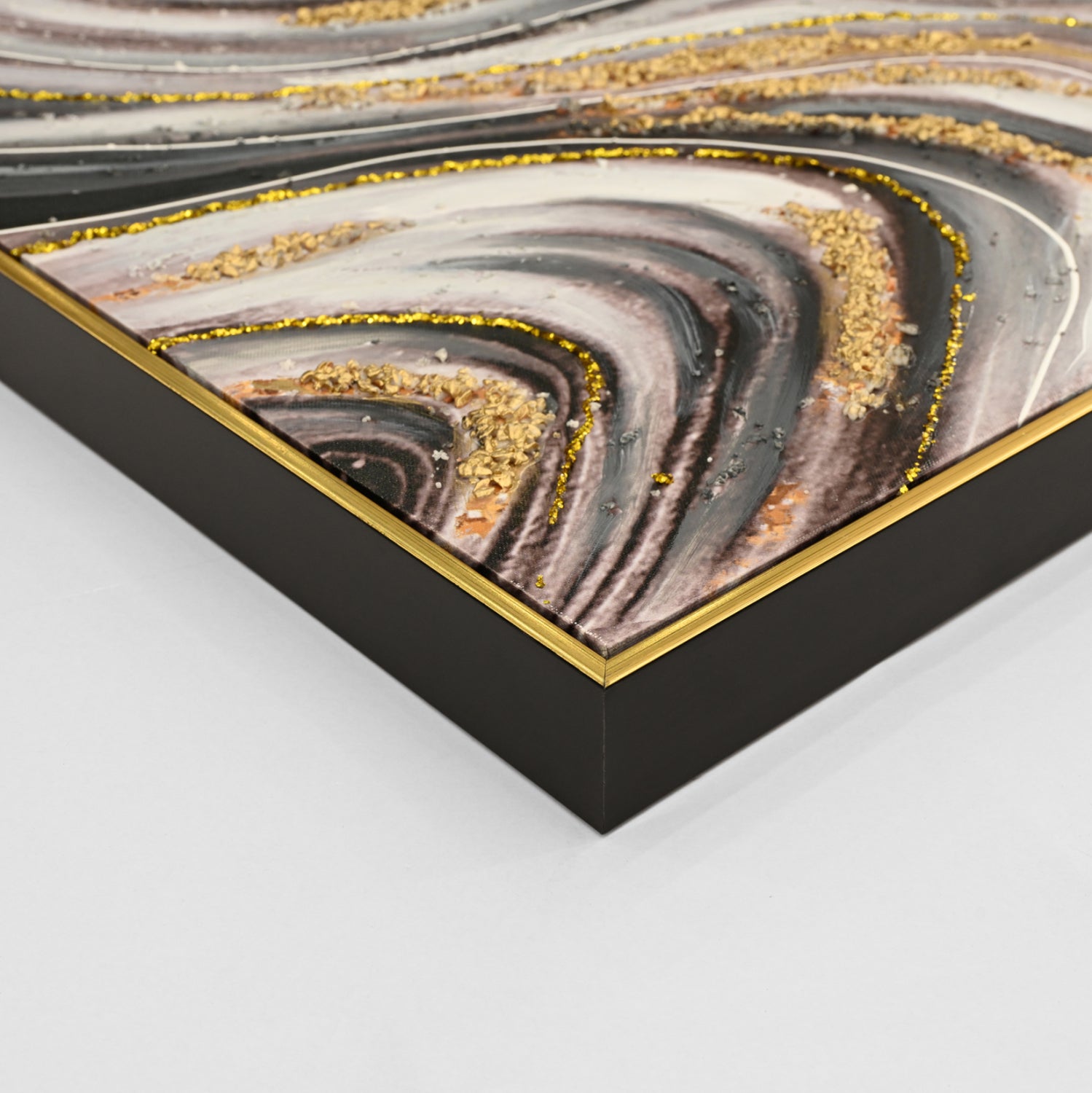 WALL PAINTING HM4561 BEIGE PS FRAME-PRINTED CANVAS ABSTRACT 62x4.5x92Hcm.