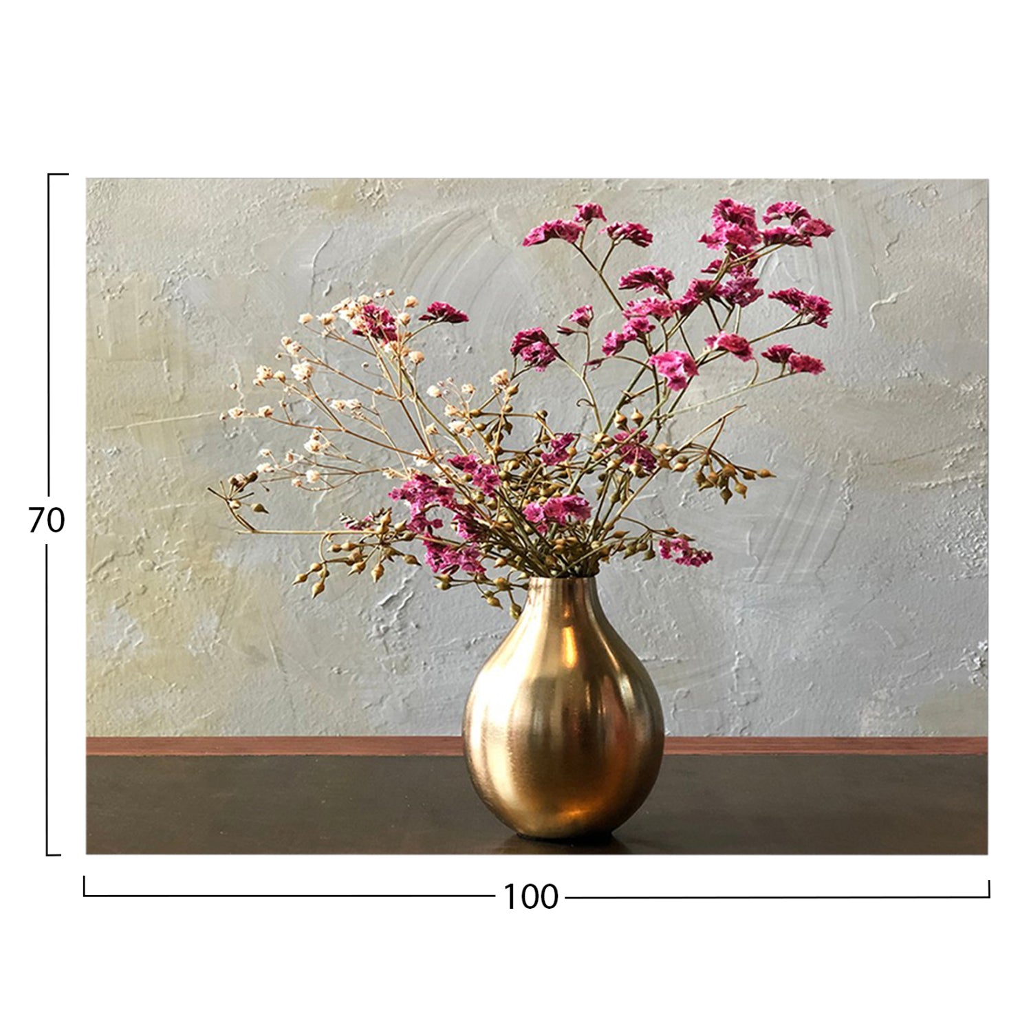 WALL PAINTING SERIES GOBI HM4773 PRINTED CANVAS 100x3(thickness)x70Hcm.
