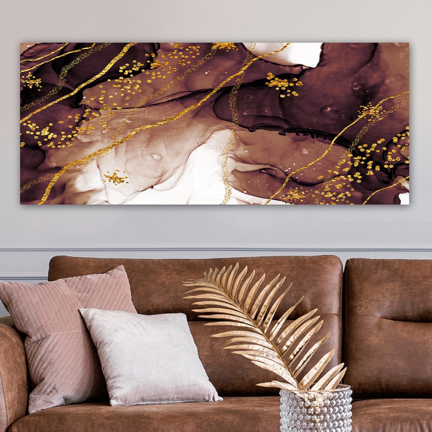 WALL PAINTING SERIES GOBI HM4794 PRINTED CANVAS 120x3(thickness)x50Hcm.