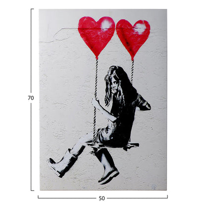 WALL PAINTING SERIES GOBI HM4813 PRINTED CANVAS 50x3(thickness)x70Hcm.