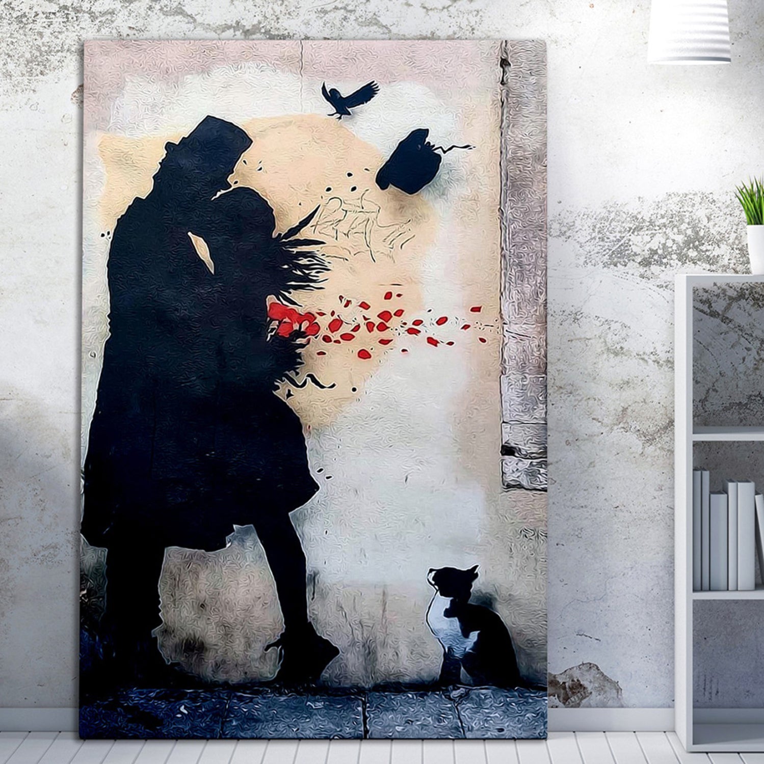 WALL PAINTING SERIES GOBI HM4814 PRINTED CANVAS 50x3(thickness)x70Hcm.