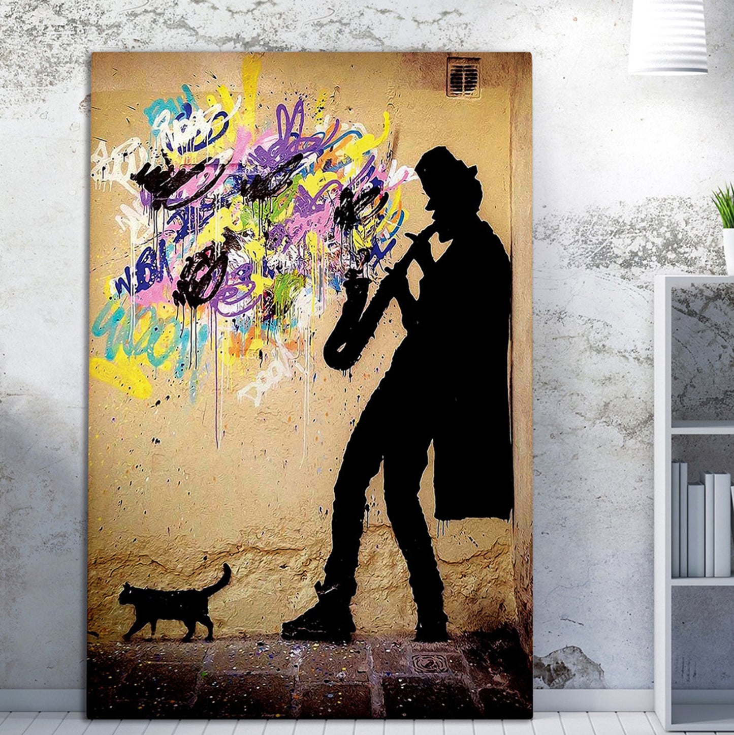 WALL PAINTING SERIES GOBI HM4819 PRINTED CANVAS 50x3(thickness)x70Hcm.