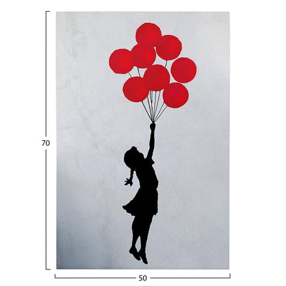 WALL PAINTING SERIES GOBI HM4824 PRINTED CANVAS 50x3(thickness)x70Hcm.